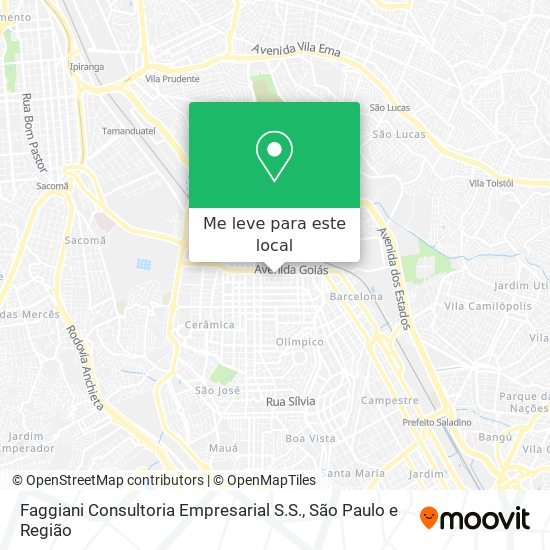 Faggiani Consultoria Empresarial S.S. mapa