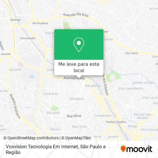 Voxvision Tecnologia Em Internet mapa