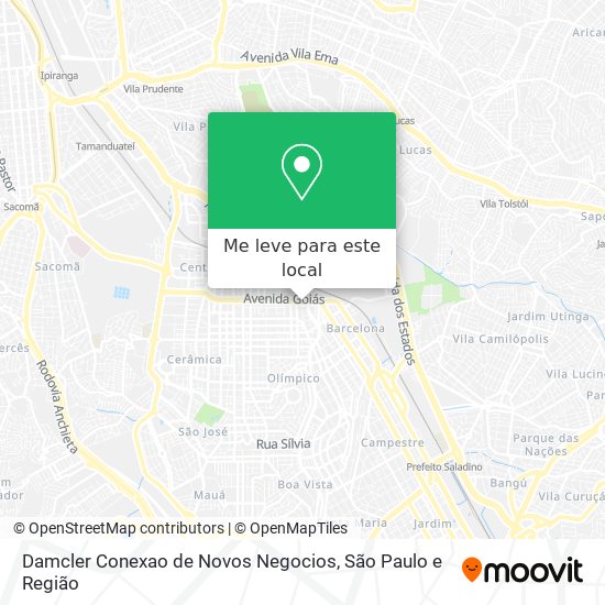 Damcler Conexao de Novos Negocios mapa