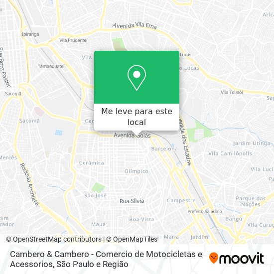 Cambero & Cambero - Comercio de Motocicletas e Acessorios mapa