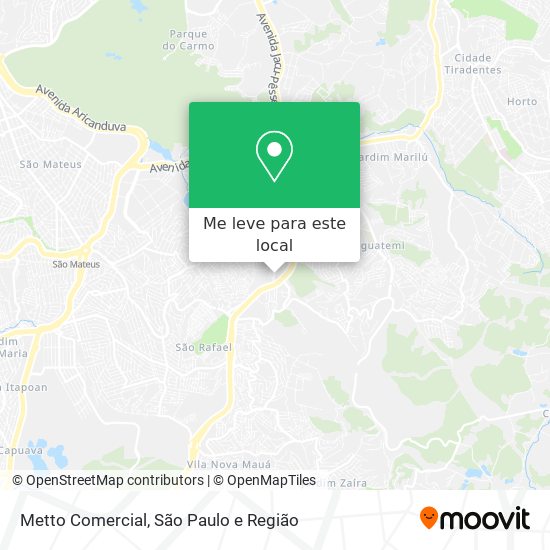 Metto Comercial mapa