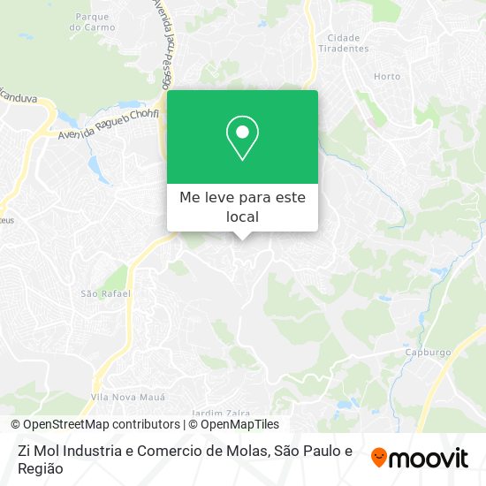 Zi Mol Industria e Comercio de Molas mapa