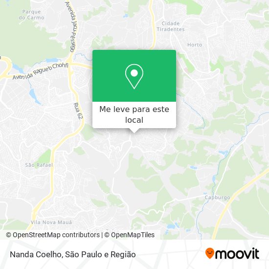 Nanda Coelho mapa