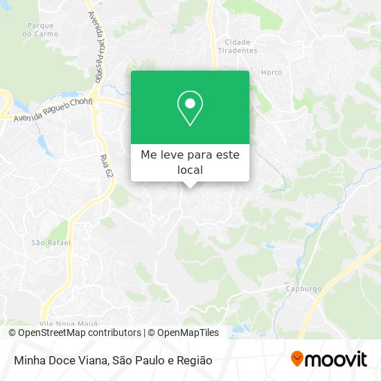 Minha Doce Viana mapa