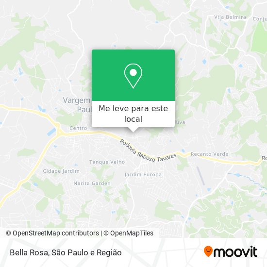 Bella Rosa mapa