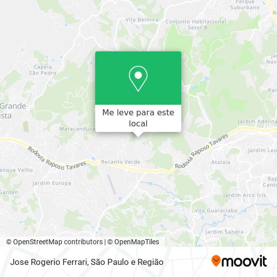 Jose Rogerio Ferrari mapa