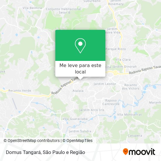 Domus Tangará mapa