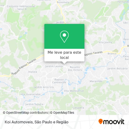 Koi Automoveis mapa