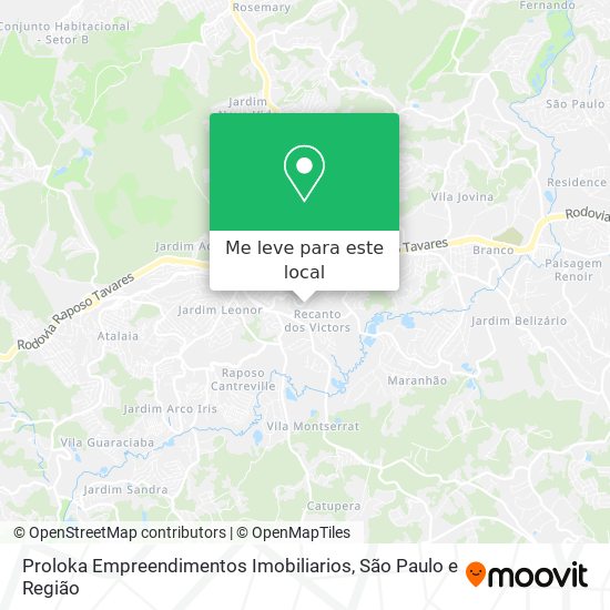 Proloka Empreendimentos Imobiliarios mapa