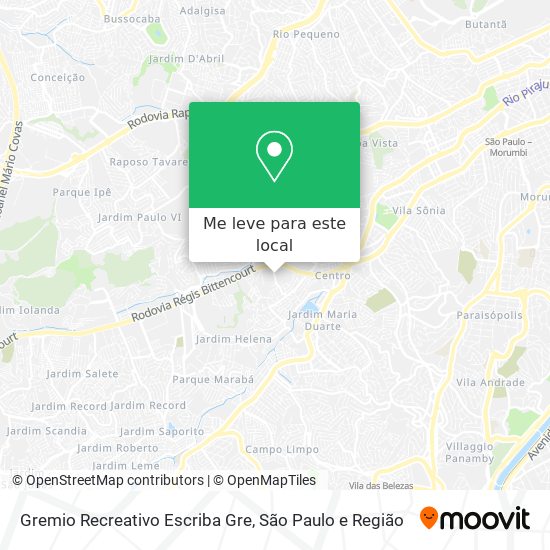 Gremio Recreativo Escriba Gre mapa