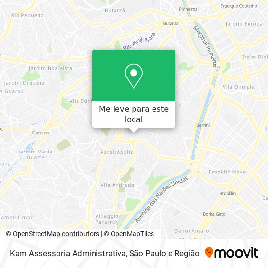 Kam Assessoria Administrativa mapa