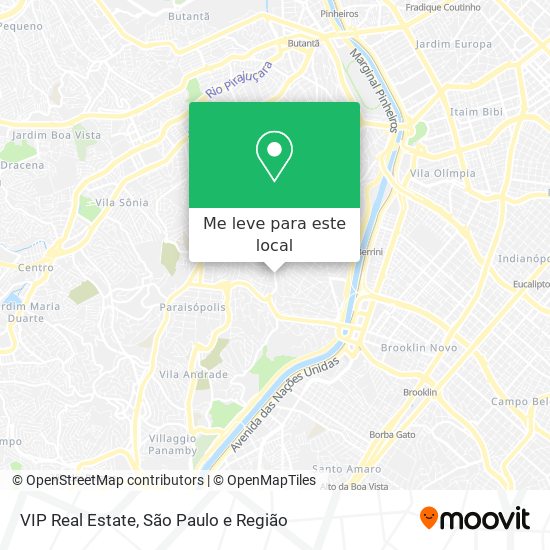 VIP Real Estate mapa