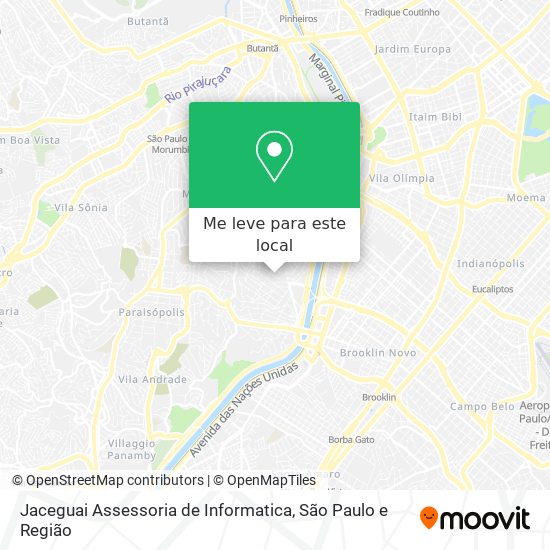 Jaceguai Assessoria de Informatica mapa