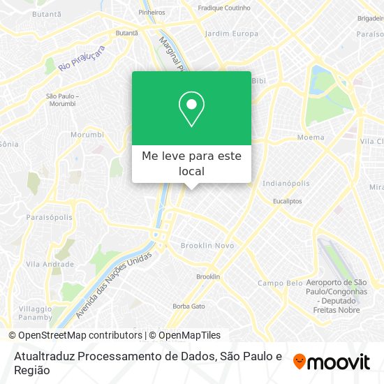 Atualtraduz Processamento de Dados mapa