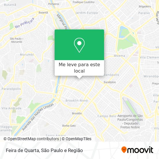 Feira de Quarta mapa