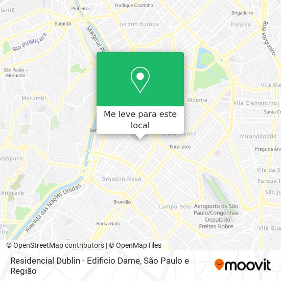 Residencial Dublin - Edificio Dame mapa