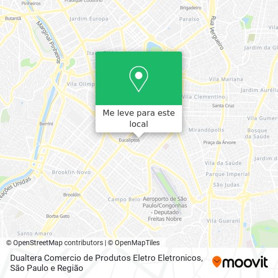 Dualtera Comercio de Produtos Eletro Eletronicos mapa