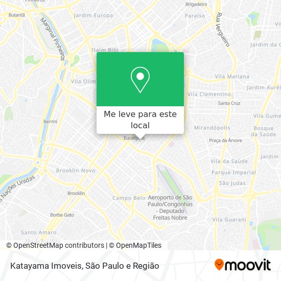 Katayama Imoveis mapa