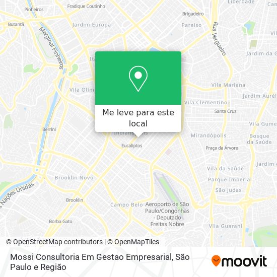 Mossi Consultoria Em Gestao Empresarial mapa