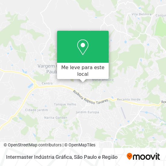 Intermaster Indústria Gráfica mapa