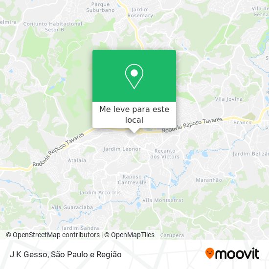 J K Gesso mapa