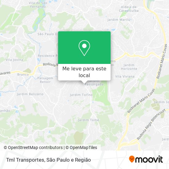 Tml Transportes mapa