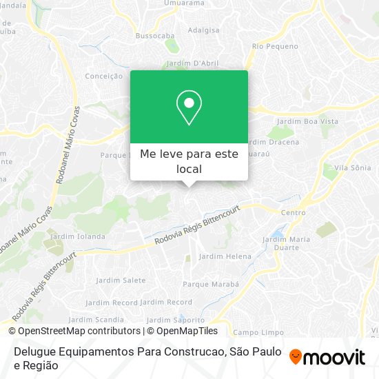 Delugue Equipamentos Para Construcao mapa