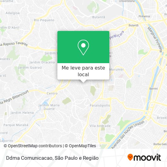 Ddma Comunicacao mapa