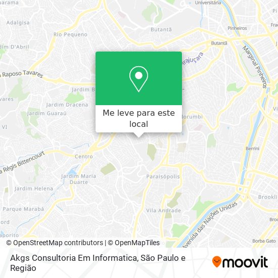 Akgs Consultoria Em Informatica mapa