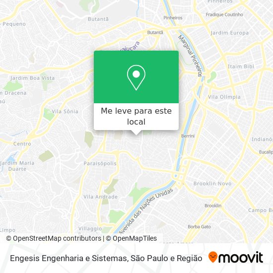 Engesis Engenharia e Sistemas mapa