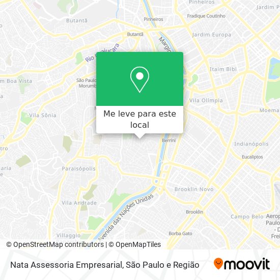 Nata Assessoria Empresarial mapa