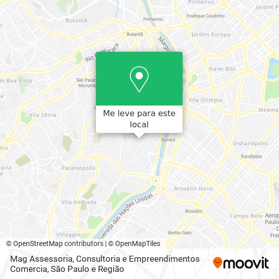 Mag Assessoria, Consultoria e Empreendimentos Comercia mapa