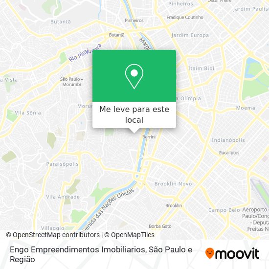 Engo Empreendimentos Imobiliarios mapa