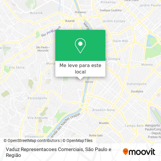 Vaduz Representacoes Comerciais mapa