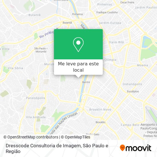 Dresscode Consultoria de Imagem mapa