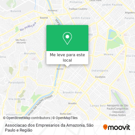 Associacao dos Empresarios da Amazonia mapa