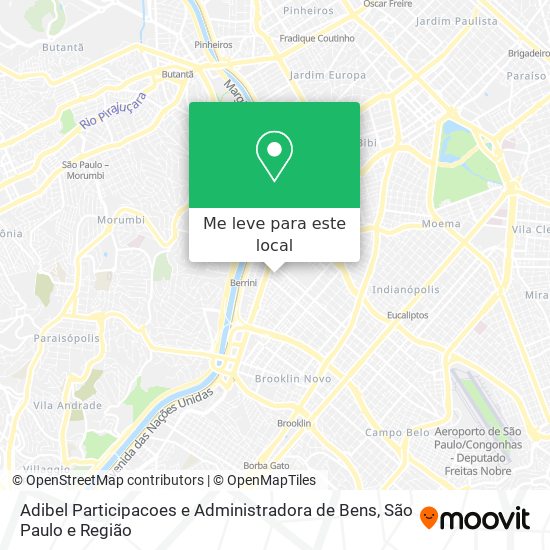 Adibel Participacoes e Administradora de Bens mapa