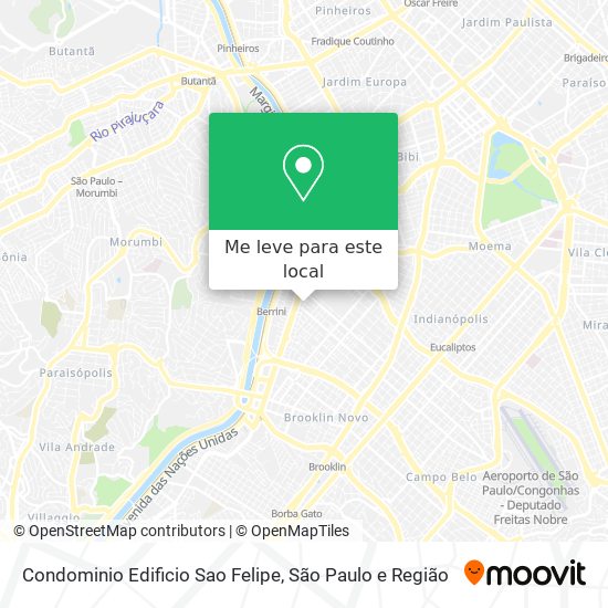 Condominio Edificio Sao Felipe mapa