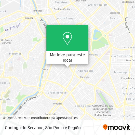 Contaguido Servicos mapa