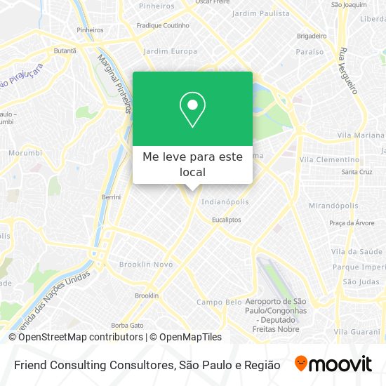 Friend Consulting Consultores mapa