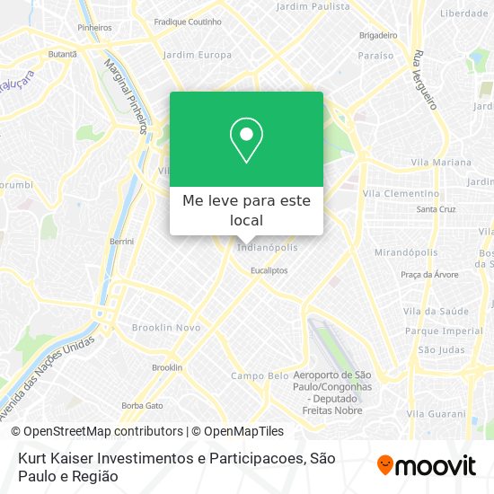 Kurt Kaiser Investimentos e Participacoes mapa