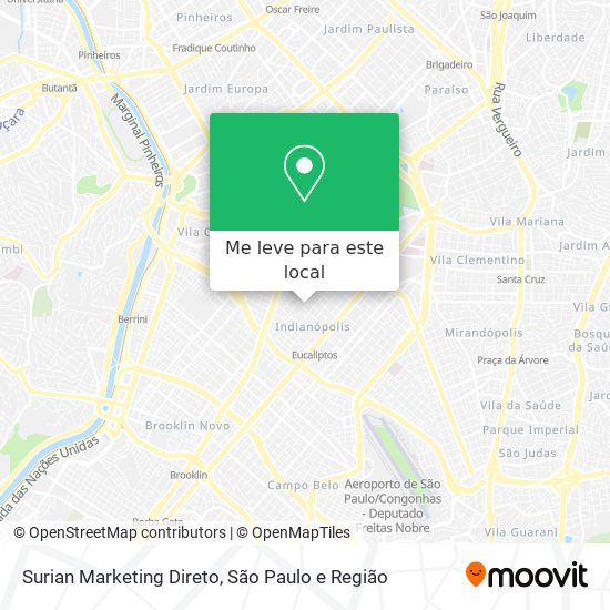 Surian Marketing Direto mapa