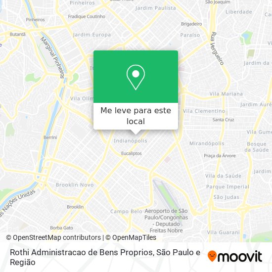 Rothi Administracao de Bens Proprios mapa