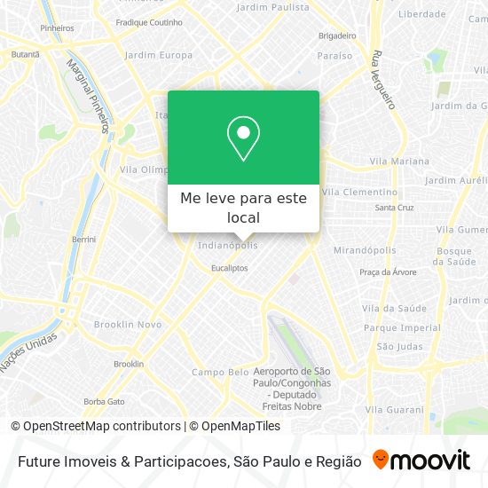 Future Imoveis & Participacoes mapa