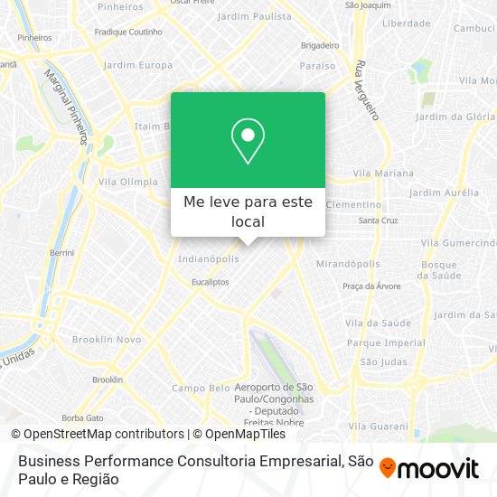 Business Performance Consultoria Empresarial mapa