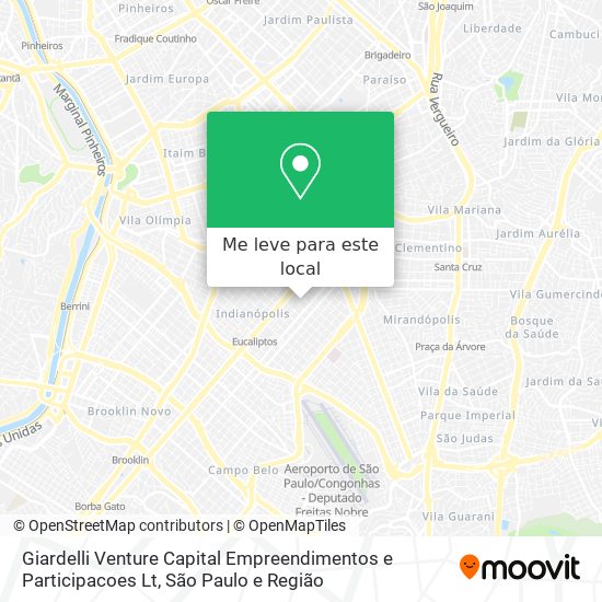 Giardelli Venture Capital Empreendimentos e Participacoes Lt mapa
