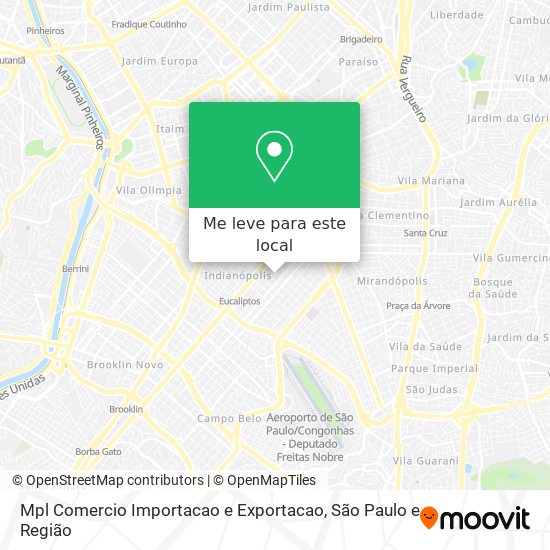 Mpl Comercio Importacao e Exportacao mapa