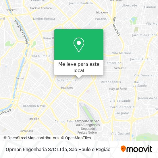 Opman Engenharia S/C Ltda mapa