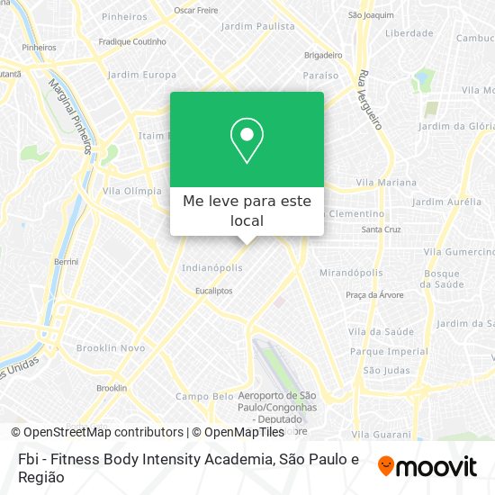 Fbi - Fitness Body Intensity Academia mapa