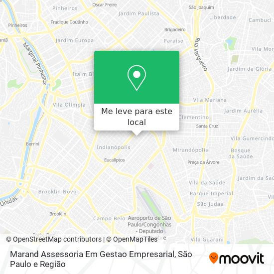 Marand Assessoria Em Gestao Empresarial mapa